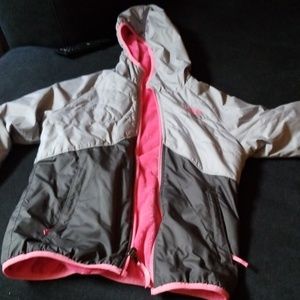 Girls north face coat